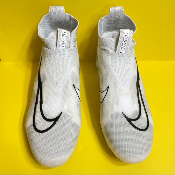 Nike Alpha Menace Elite 3 Pure Platinum Football Cleats Size 10 CT6648-109 - Picture 2 of 7